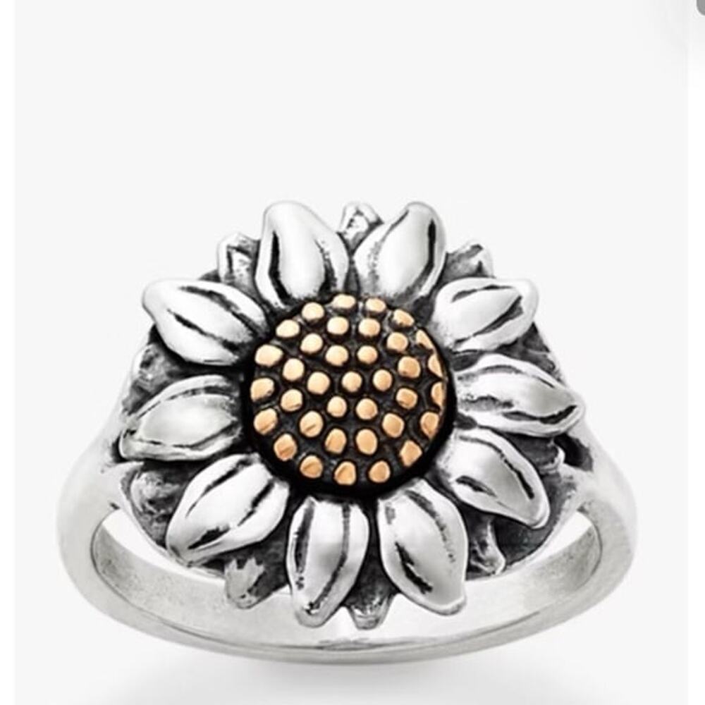 James Avery Wild Sunflower Ring SIZE 6